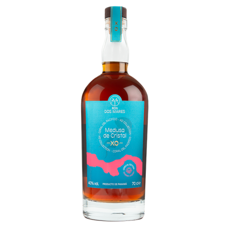 Rhum DOS MARES XO MEDUSA DE CRISTAL 12 ANS - Sherry -40°