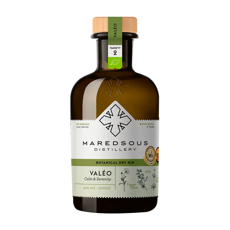 GIN VALÉO BIO - ABBAYE DE MAREDSOUS  -40°