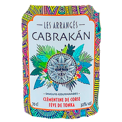 Rhum CLÉMENTINE CORSE-FÈVE DE TONKA - ARRANGÉ CABRAKAN -32°