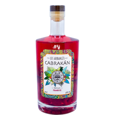 Rhum FRAMBOISE ARRANGÉ CABRAKÀN -32°