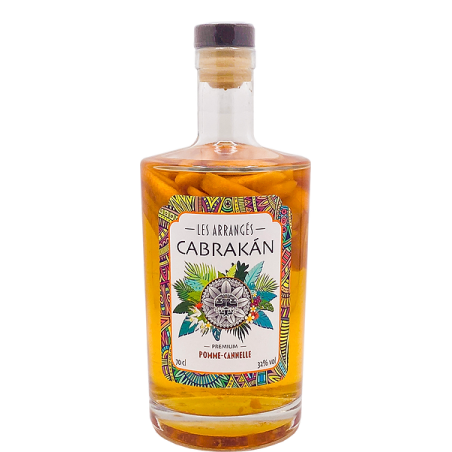 Rhum POMME-CANNELLE ARRANGÉ CABRAKÀN -32°