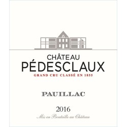 Château PEDESCLAUX 5ème cru classé 2016-13°