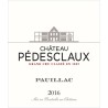 Château PEDESCLAUX 5ème cru classé 2016-13°