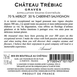 Château TREBIAC Rouge 2020-13°