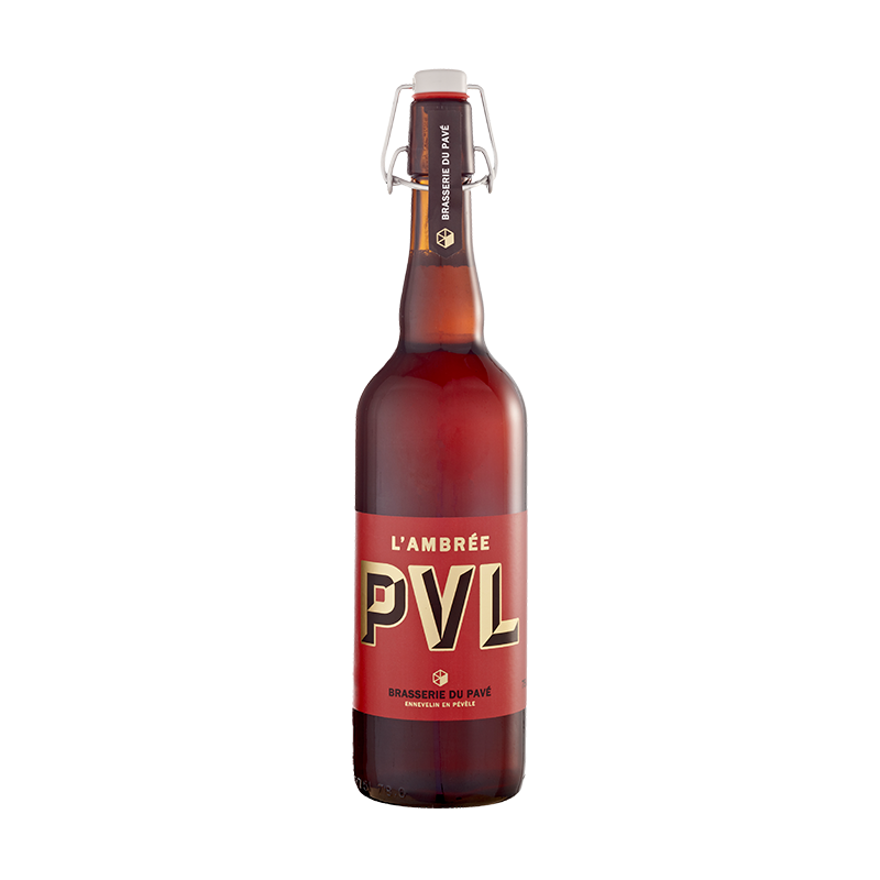 Bières PVL - BIERE AMBRÉE - Brasserie du Pavé -6°