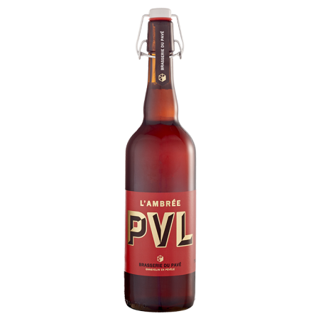 Bières PVL - BIERE AMBRÉE - Brasserie du Pavé -6°