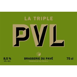 Bières PVL - BIERE TRIPLE -8°5