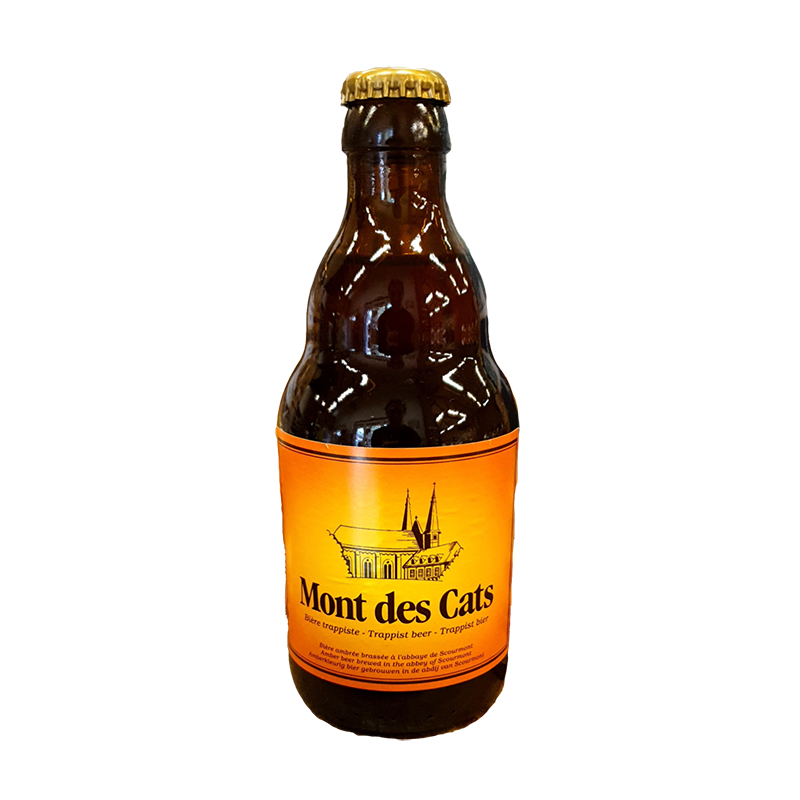 Bières MONT DES CATS - Trappiste - 33cl -7°6