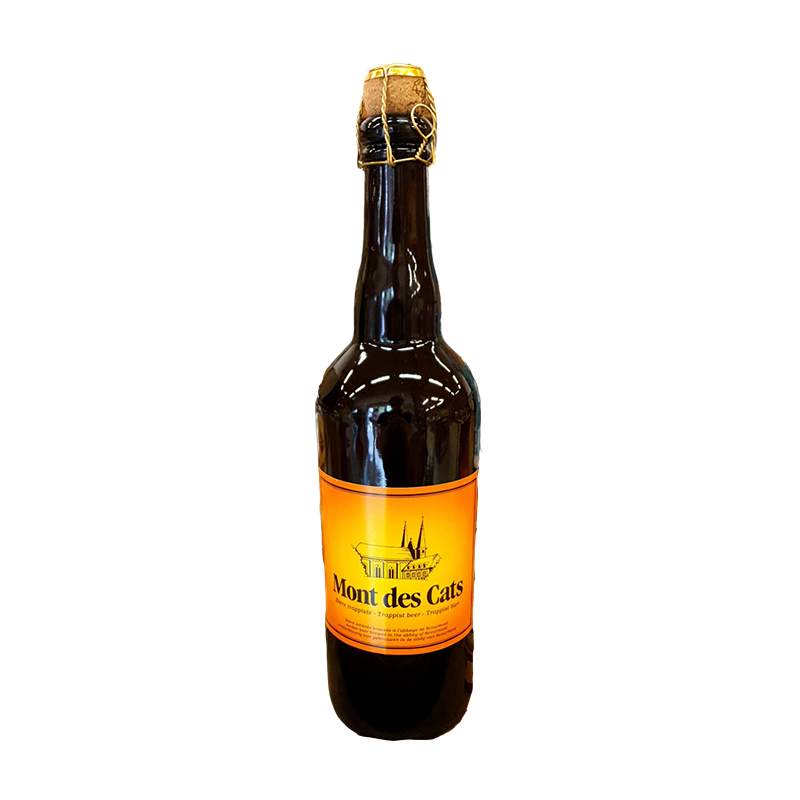 Bières MONT DES CATS - Trappiste - 75cl -7°6