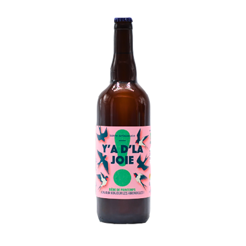 Bières Y'A D'LA JOIE - Brasserie Tandem -5°5