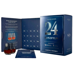 Rhum CALENDRIER 24 Days of Rum Box découverte rhum 24*2 -40°