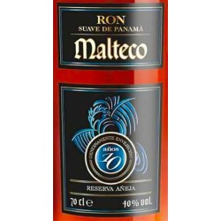 Rhum MALTECO 10 ans ANEJO SUAVE -40°