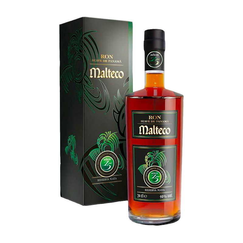 Rhum MALTECO 15 ans RESERVA MAYA -40°