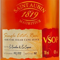 SAINT AUBIN VSOP - RHUM -42°