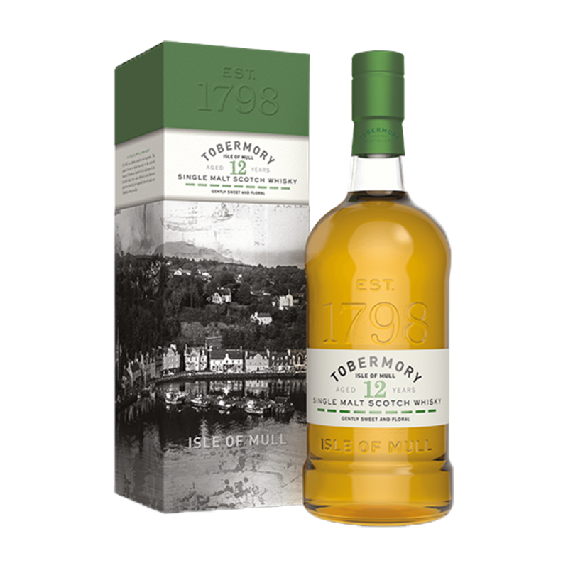 Whisky TOBERMORY 12 ANS -46°3
