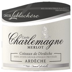 Cuvée MERLOT CHARLEMAGNE 2023-13°5