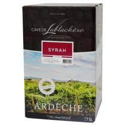 SYRAH - Bib 5 litres - ARDECHE -12°