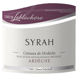 SYRAH Terroir - ARDECHE 2023-12°