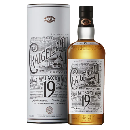 Whisky BMF CRAIGELLACHIE 19 ANS - Single Malt -46°