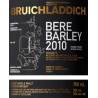 BRUICHLADDICH BERE BARLEY 2010-50°