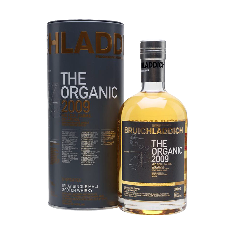 BRUICHLADDICH ORGANIC BARLEY - Bio 2009-50°