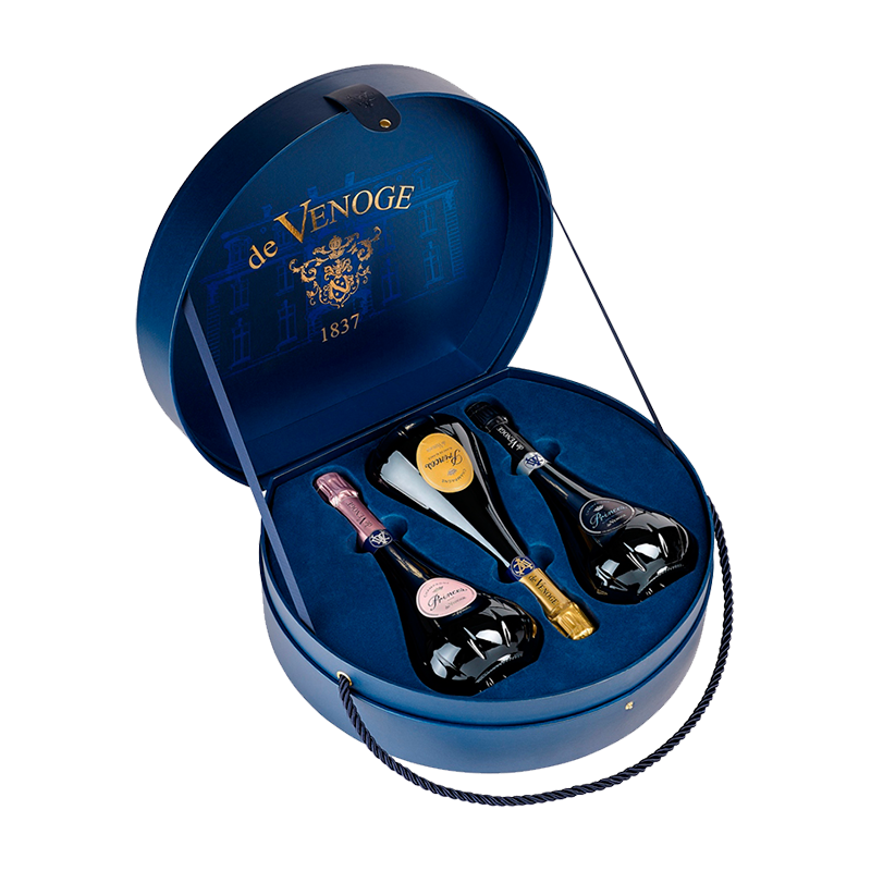 COFFRET CHAPEAU 3 Princes - De Venoge -