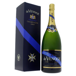 Champagne DE VENOGE Cordon Bleu Brut (étui Cx) -12°5