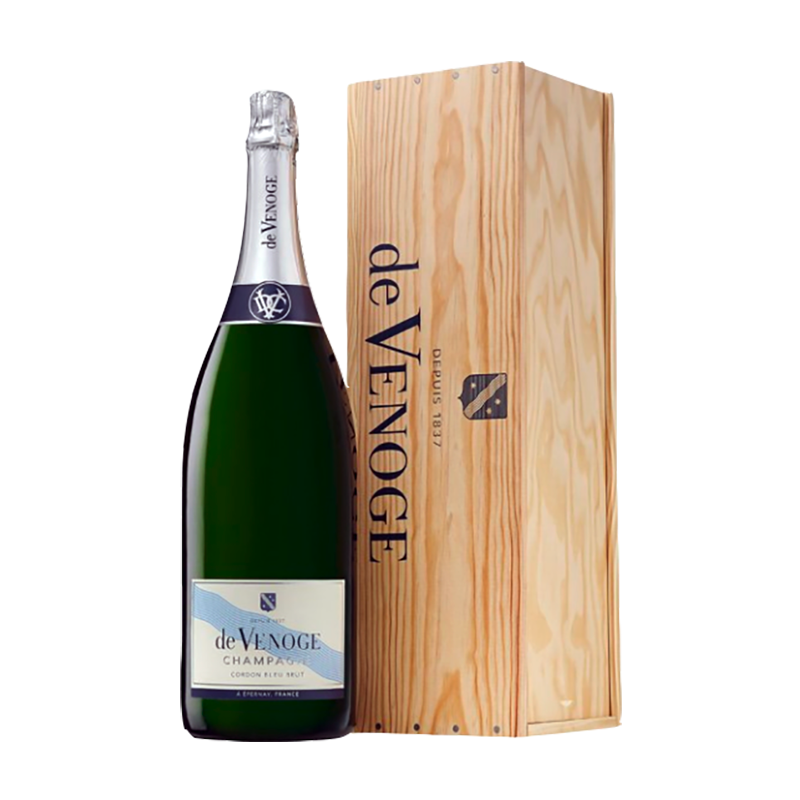 Champagne DE VENOGE Cordon Bleu Brut 3L - Jéroboam -12°5