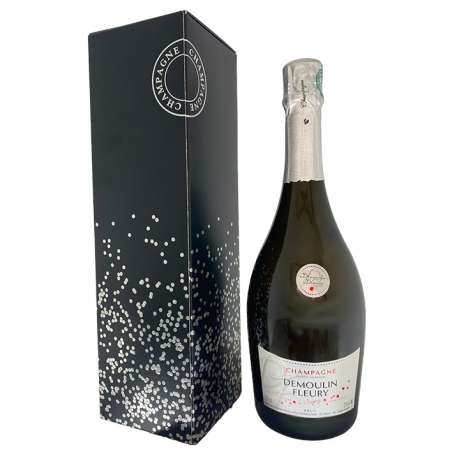 Champagne DEMOULIN FLEURY Blanc de Blancs - Magnum -12°