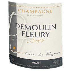 Champagne DEMOULIN FLEURY Grande Réserve Brut -