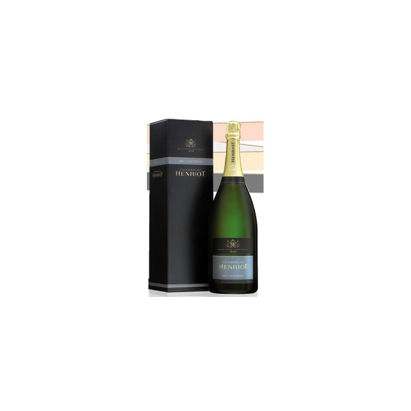 Champagne HENRIOT Brut Souverain (étui) -
