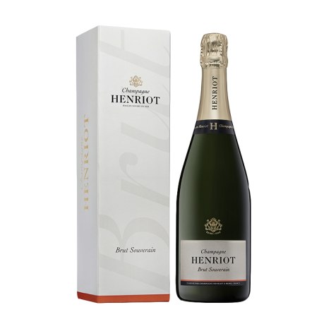 Champagne HENRIOT Brut Souverain. (Etui 1 Bt) -