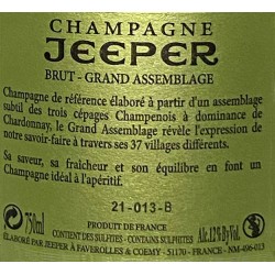 Champagne JEEPER Brut Grand Assemblage -12°