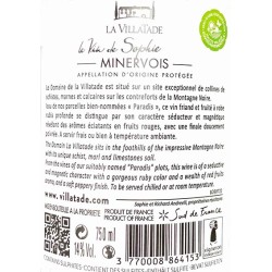 Le VIN DE SOPHIE - Minervois - Château Villatade 2019-14°2