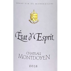 ETAT D'ESPRIT - Monbazillac Moelleux - MONTDOYEN  2018-15°