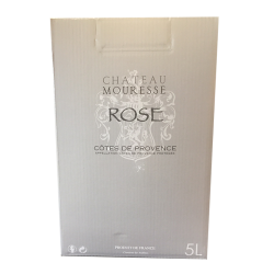 Château MOURESSE Classic Rosé - Bib 5 litres 2024-13°