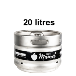 CIDRE MAURET - LE RAFRAÎCHISSANT - Fût 20 litres -5°