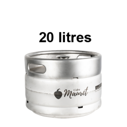 CIDRE MAURET - LE ROBUSTE - Bio - Fût 20 litres -6°6