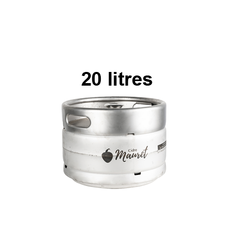 CIDRE MAURET - LE ROBUSTE - Bio - Fût 20 litres -6°6