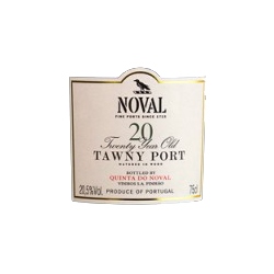 PORTO TAWNY 20 ans - NOVAL -20,5°