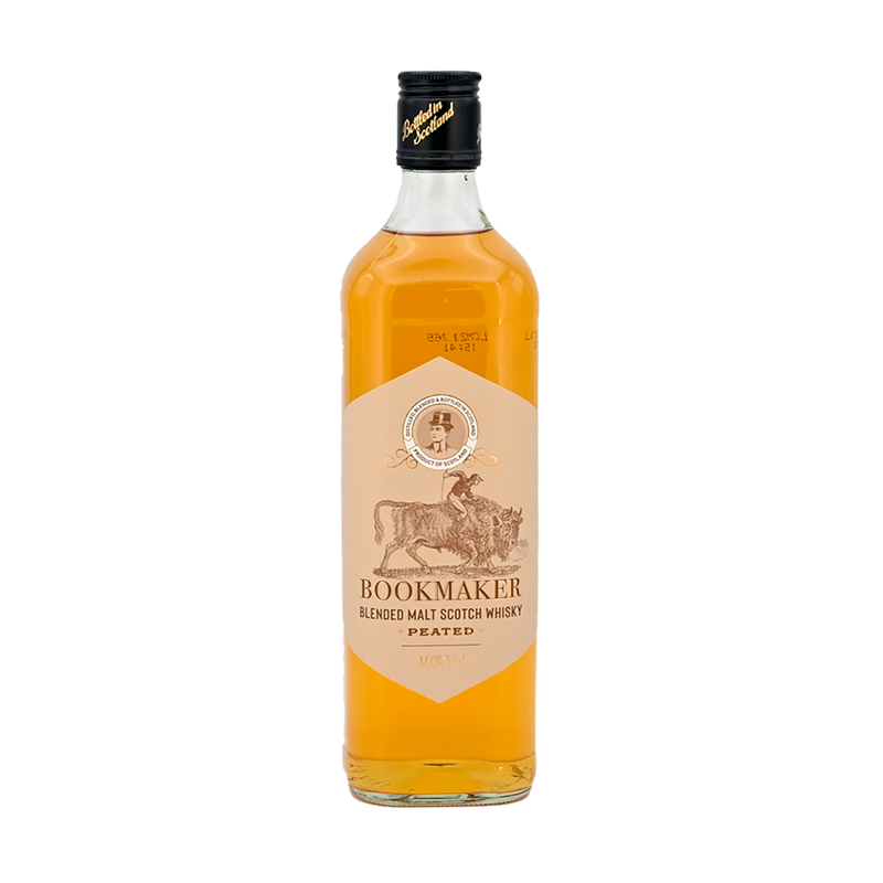 Whisky BOOKMAKER PEATED Blended Ecossais -40°