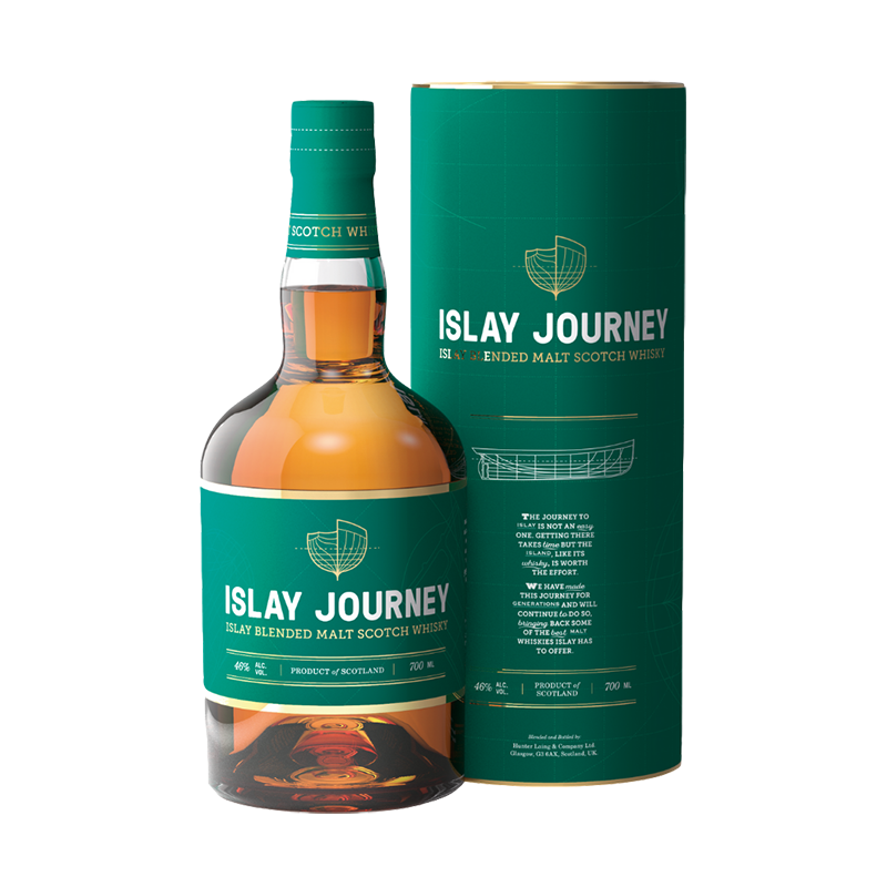 Whisky ISLAY JOURNEY BY HUNTER LAING'S -46°