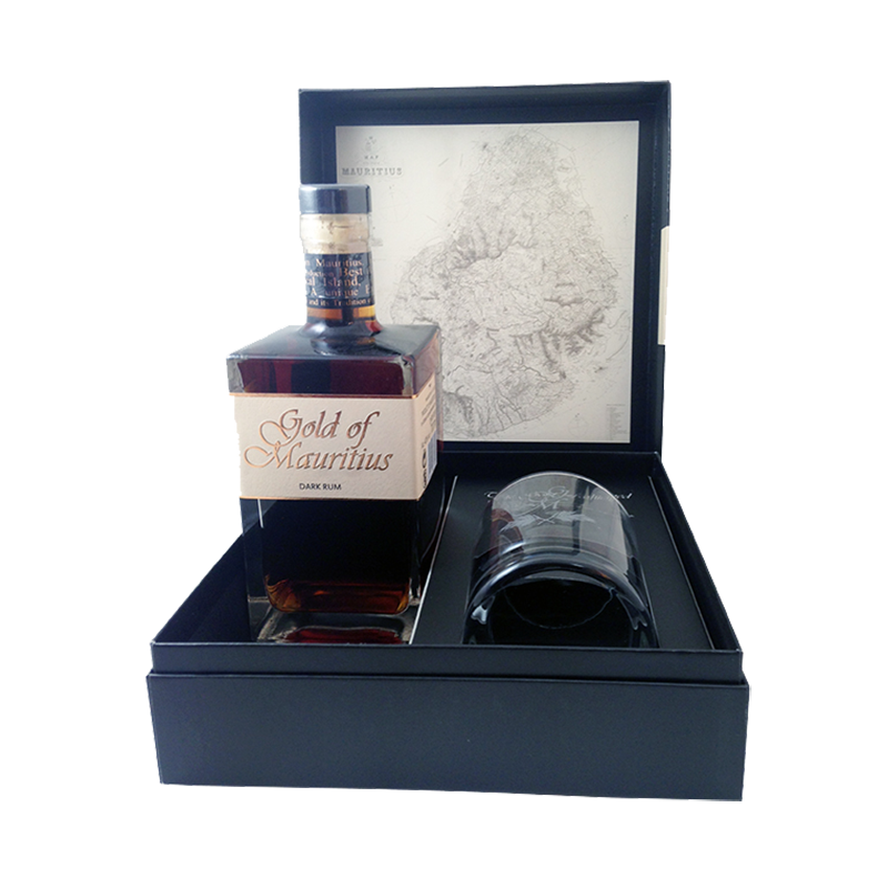 RHUM GOLD OF MAURITIUS - Coffret -