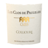 Clos des PAULILLES Blanc - Collioure 2023-14°5