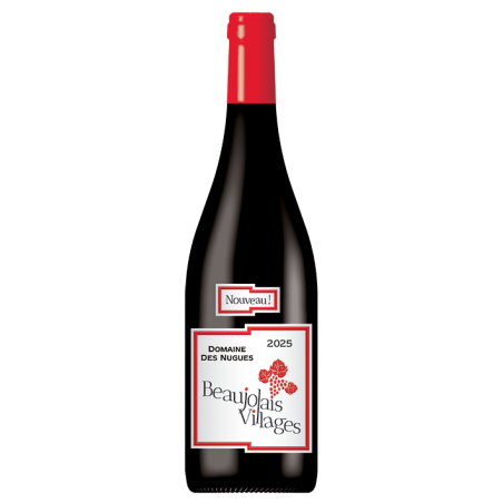 BEAUJOLAIS VILLAGES Nouveau Domaine Nugues 2025-12,5°