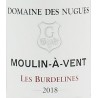 MOULIN A VENT LES BURDELINES - Domaine des Nugues 2018-13°5