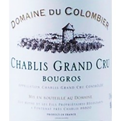 CHABLIS Grand cru Bougros -Domaine du Colombier 2022-12°5
