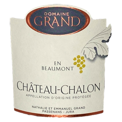 CHÂTEAU CHALON - Vin Jaune - Dmne Grand - Jura 2013-15°