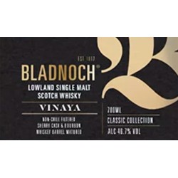 BLADNOCH VINAYA Lowland Single Malt -46°7