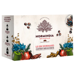 GIN NORMINDIA - France - Coffret 2 verres -41°4